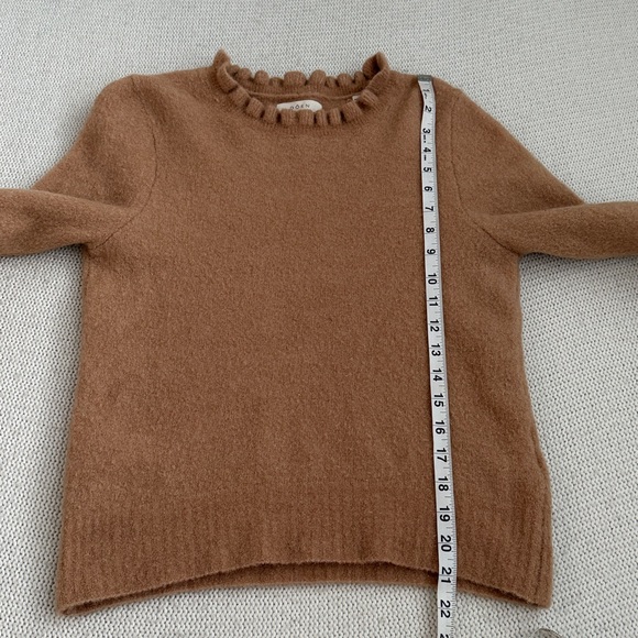 Doen Brown Ruffle Sweater - Picture 4 of 7